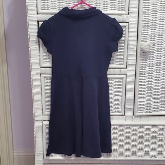 Chaps Navy Polo Dress Size 7 - Picture 3 of 3